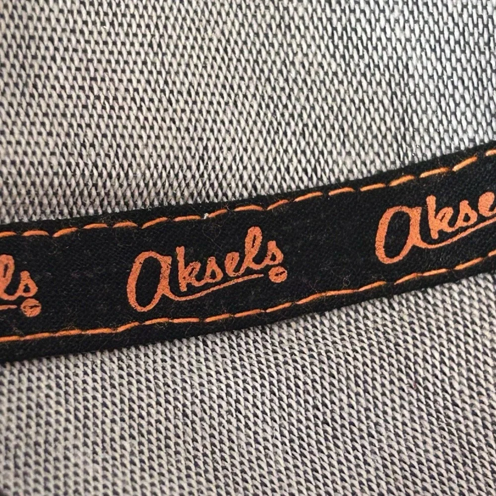 Aksels Tiger Patch Embroidered Black Orange Youth  Trucker  Hat Cap